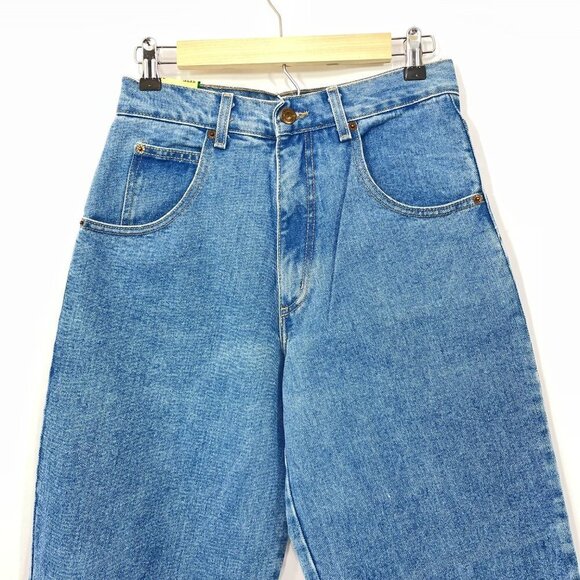 NWT Vtg Solo Semore Baggy Jeans Men's 28 90s Y2K Skate Wide Leg USA Made Denim - Picture 3 of 5